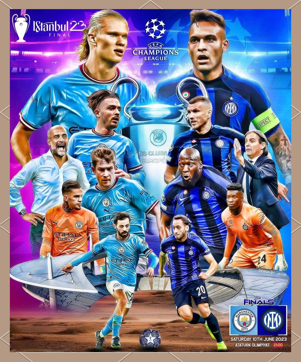 曼城实现逆转，成功晋级欧冠四强！